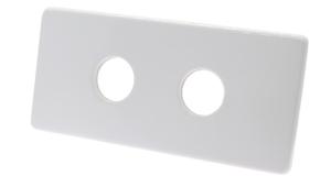 Декоративная розетка 150_70 L50 двойная белая