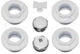 УМК комплект (4 пробки, клапан, заглушка, 3 кронштейна)