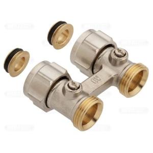 Проходной запорно-присоединительный узел Multiflex F