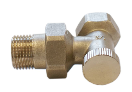 Вентиль на обратную подводку SCHLOSSER угловой