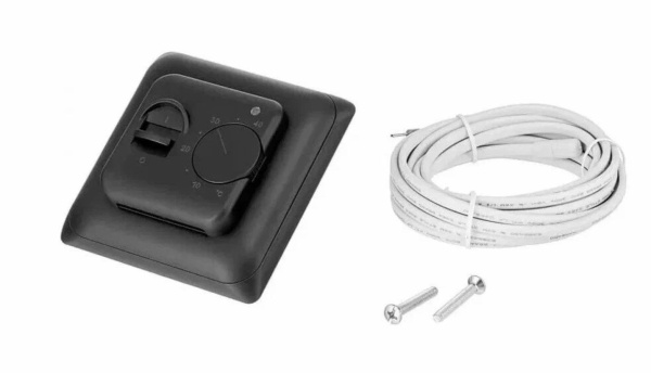 Регулятор РТС 70.26, черный матовый, комплект